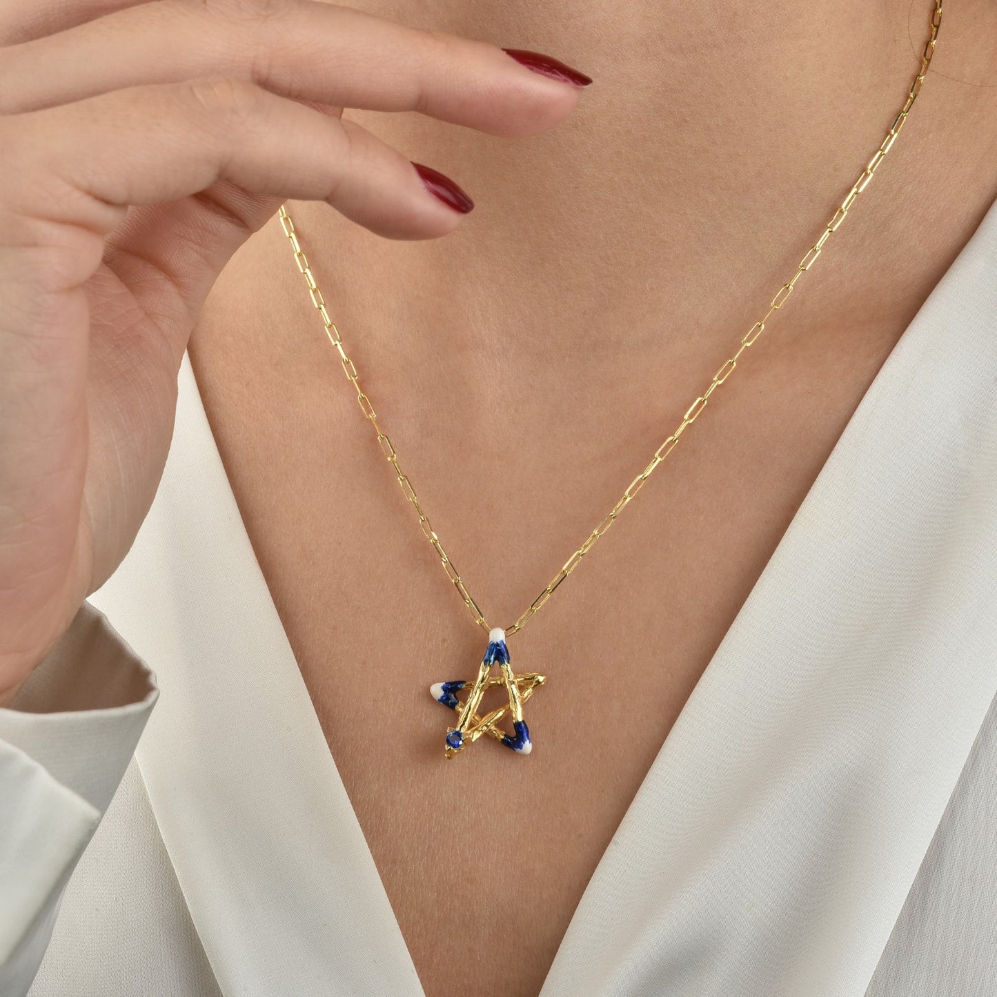 Star Scatter Necklace